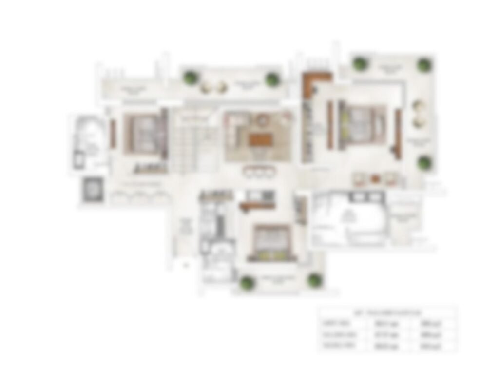 Krisumi tower 1 plan