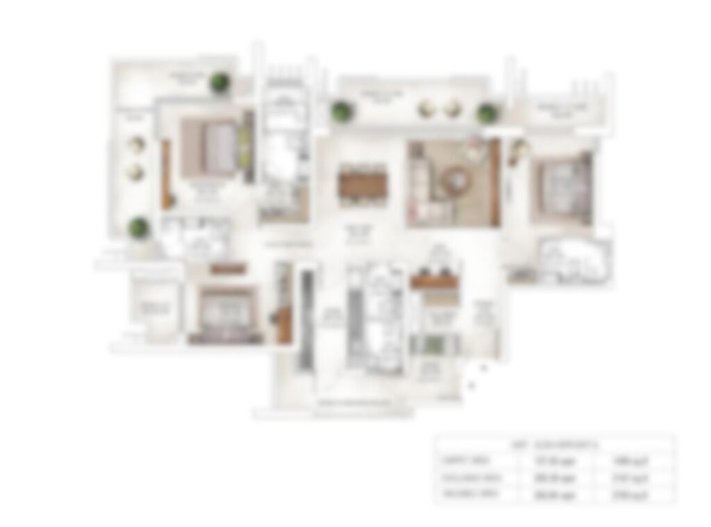 Krisumi tower 1 plan