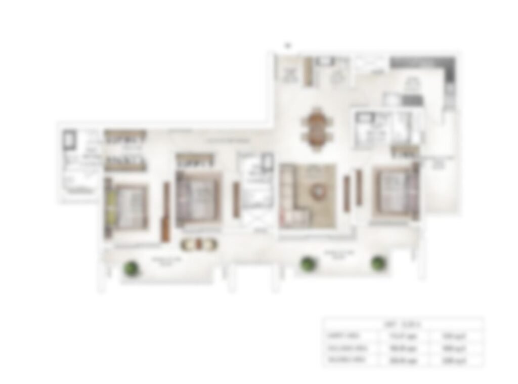 Krisumi tower 2 & 3 plan